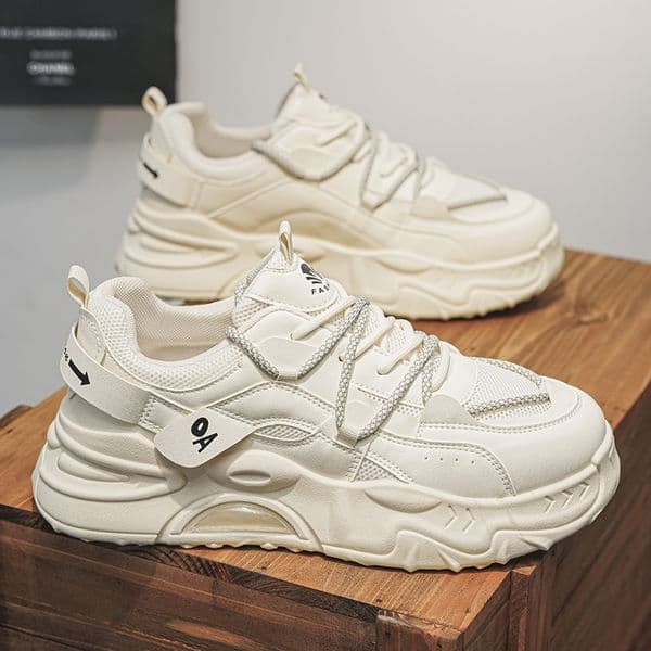 Trendy Dads' Running Shoes Designed for Enhanced Airflow: Perfect Fit For Any Active Lifestyle