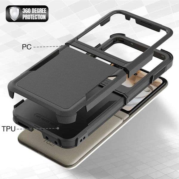 Heavy Duty Armor OTT-BOX Phone Case For Motorola Moto 70 60 50 Razr 2026 2025 2024 Enhanced Shockproof Bumper Protect Cover