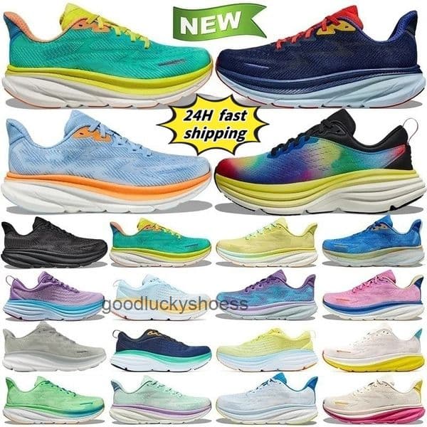 Hokarunning Shoes 2026 New Designer Running Shoes For Men Women Outdoor Sport Casual Sneakers All Black Grey White Pink Red Blue Beige Free Mens Womens Trainer Hiking