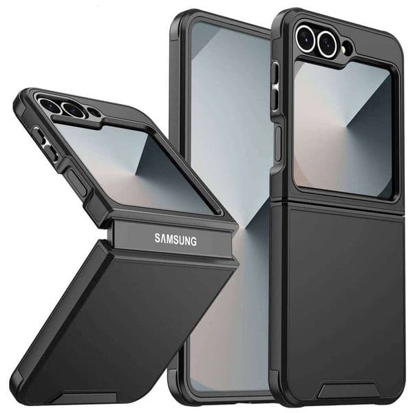 Premium Skin Feel Slim Matte Armor Case for Samsung Galaxy Z Flip 7 6 5 4 5G Anti-Drop Magnetic Wireless Charging Protect Cover