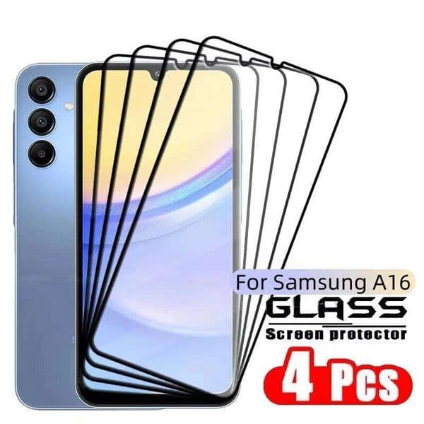 HD Screen Protector For S25 S24 S26 Ultra S23 FE Tempered Glass for Samsung A16 A56 5g A55 A17 A36 A26 A07 A54 A53 A35