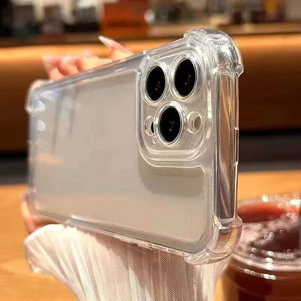 Shockproof Transparent Phone Case For Samsung S25 S24 Ultra S23 FE S22 Plus A56 5g A55 A16 A26 A36 A54 A06 A53 A25 A34 A52 Cover