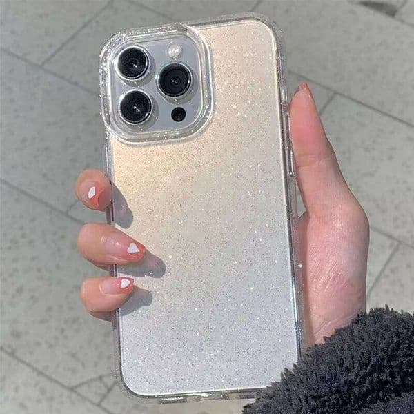 Bling Glitter Clear Phone Case For Samsung A56 5g A55 A16 A54 A26 A36 A06 A05S A25 A35 A24 A15 Shockproof Soft Transparent Cover