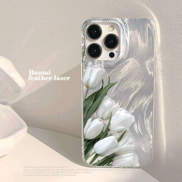 Samsung Galaxy S21 S26 S25 S24 S23 S22 Ultra Plus FE Case Tulips Pattern Cover For A16 A15 A36 A54 A55 A56 Mother Day Funda