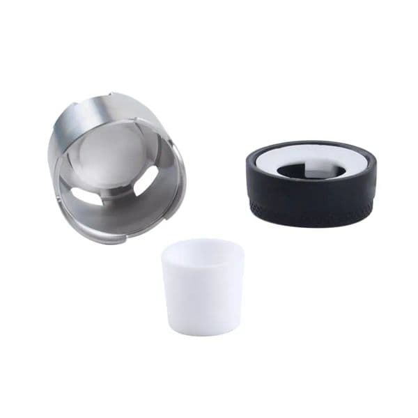 TAX FREE Puffco Peak Replacement Glass Chamber - Quartz Bowl with Ceramic Heating Coil and Carb Cap Accessory