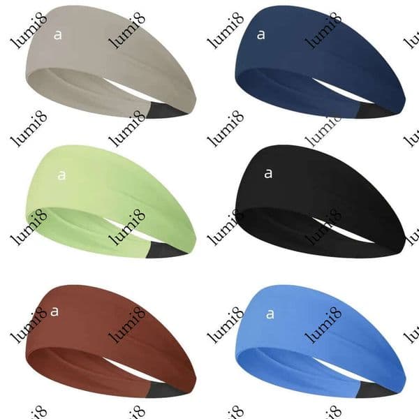 Fashionable sport for woman sweat absorbing headband designers elastic adjustment adjustable band outdoor recreation hair accessories zl300