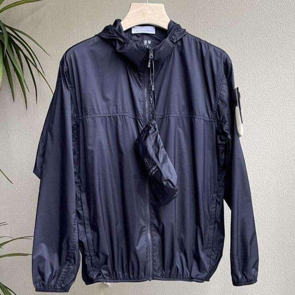 New Hooded Sunscreen Jacket Spring Summer Men's And Women's Windproof Coats Outdoor Quick-Drying Casual Breathable Portable Anti-Ultraviolet Skin Clothing B85
