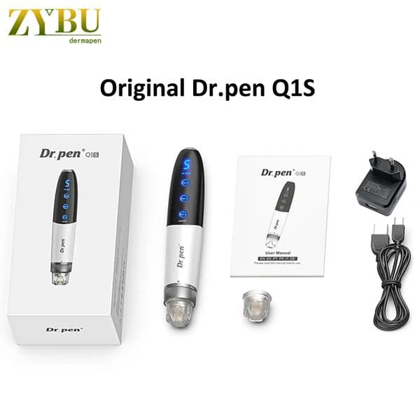 Micropneedling Dr Pen Original Ultima Q1S Dermapen Wireless Microneedle Roller Derma Stamp EMS Red Blue Light Skin Care MTS Face Mesotherapy Beauty Equipment