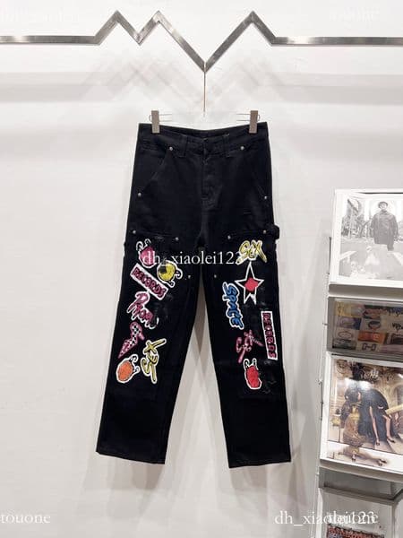 chrome jeans designer jeans men stacked jean shorts skinny jeans men high quality luxury embroidery denim slim fit jeans sweatpants designers joggers SIZE88 7d c3