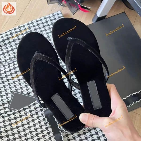 2024 Luxury Designer Womens Slipper Sandals Shoe Slide Summer fashion Wide flat flip-flops classic printed letter sandals size 35-42