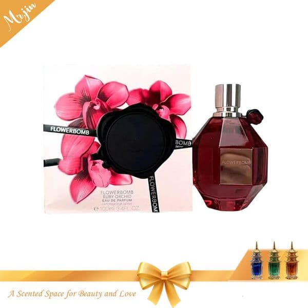 Design Perfume BOMBFLOWER 100ML Extreme Parfum Ruby Orchid EDP Designer cologne 100ml Parfum spray Eau De Parfum