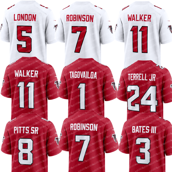 Tua Tagovailoa Michael Penix Jr A.J. Terrell Bijan Robinson Drake London Darnell Mooney Kyle Pitts Jalon Walker Deion Sanders Jessie Bates III Falcon Football