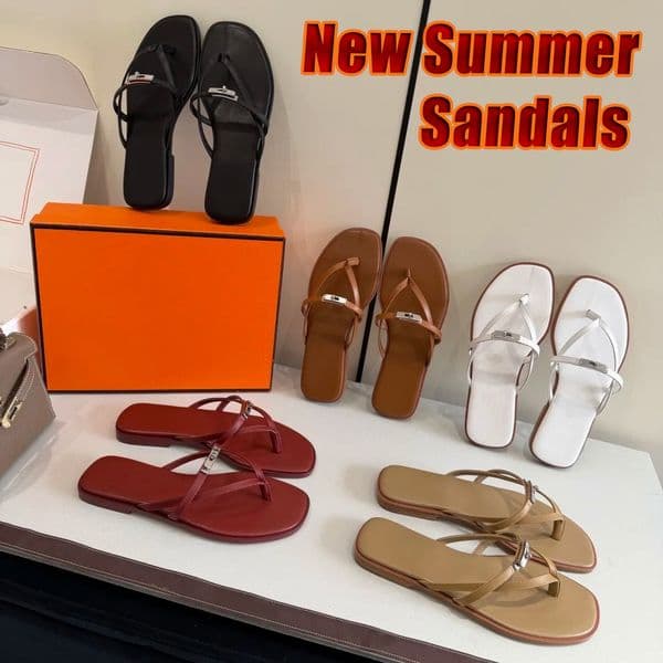 Top Quality Sandals with Box Designer Sandals Plush Slippers Oran Sandals Top Quality Slippers Luxury Outdoor Leisure Vacation Beach Flat Sandals Slide slippers