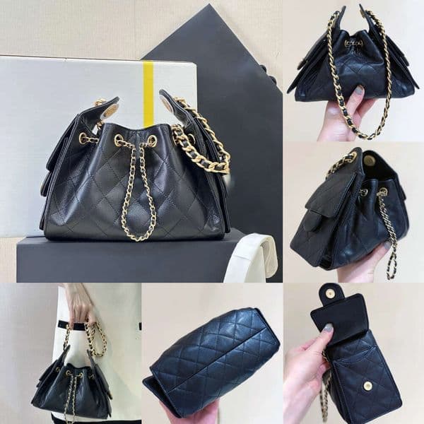 25 Mini Hobo Designer Bag Handbag Women Luxury Genuine Leather Shopping Crossbody Evening Bags 12A Mirror Quality Shoulder Tote 0402