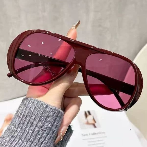Free Shipping High Value Retro Aviator Tortoiseshell Oversized Sunglasses For Men Women UV400 Protection Shades