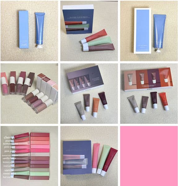 EPACK Lip Butter 15g Lip Balm Liquid Lipstick moisturizes Smooth Makeup Lips Glaze LipGloss Oil Jelly pink sugar vanilla beige birthday cake 0.5oz SF LipCare