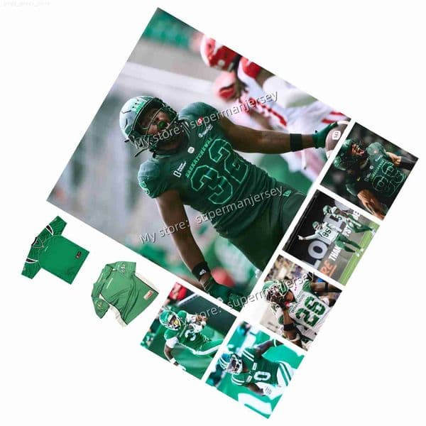 CFL Saskatchewan Roughriders 2026 football Jersey Anderson Awachie Bertrand-Hudon Brammer Brooks Campbell Kian Schaffer-Baker Mirco Ouellette 45 Ajou
