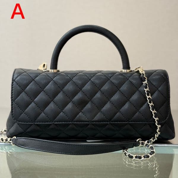 Designer Top Handle Bags Fashion Crossbody bag luxury Shoulder bag Women Handbag Super Clone 30cm FedEx with the box CAS6091A