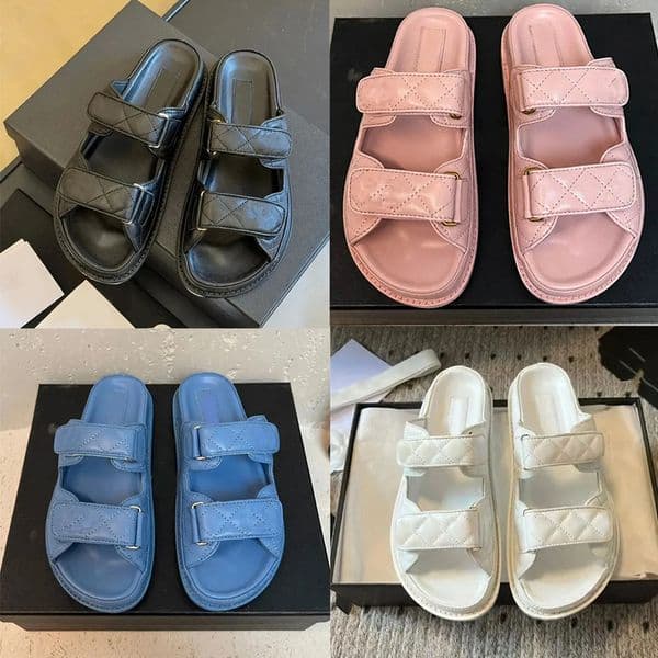 Designer Sandals Women Slides summer slippers sandals luxury womens sandals casual shoes platform beach casual designer Outdoor shoes size 35 -40
