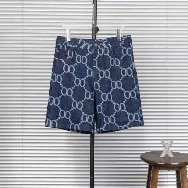 High quality designer, men's clothing, men's shorts, retro denim men's shorts, party, beach, fashionable and versatile