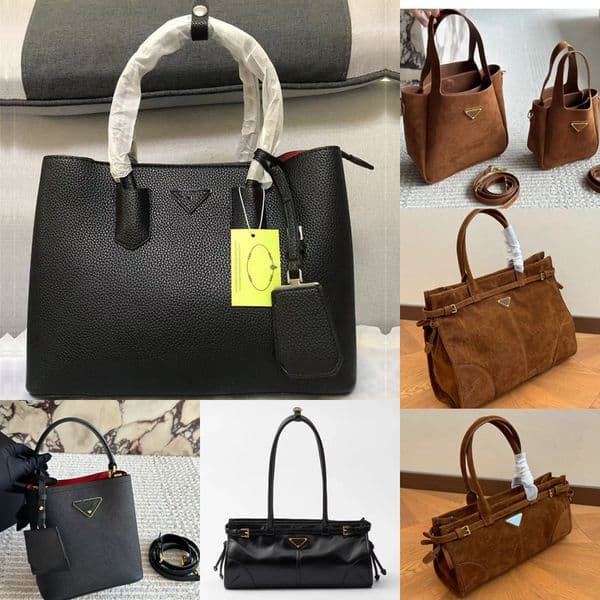Large Capacity Tote for Women Classic Designer Style Shoulder Laptop Shopping Purse Handbag Bucket Bag