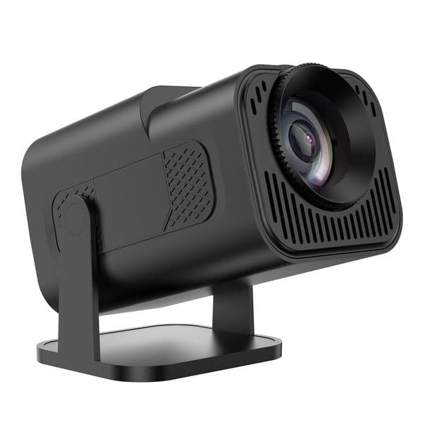 New HY320mini 4K Native 1280 720 Android 11 1080P Projector 390ANSI Wifi6 BT5.0 Cinema Outdoor Portable 180° Rotable Projector