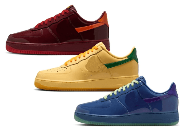 Grade school Men Women AF1S Low Patent Leather Pack Casual Shoes 2026 new Racer Blue Easter cherry blossoms sport Shoe Sneakers US4-US11