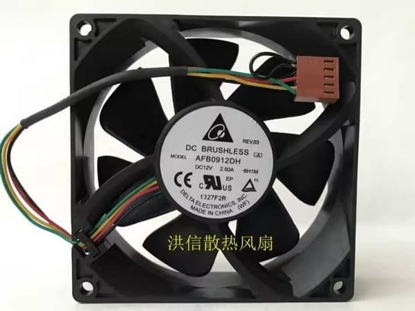 Free shipping original 9025 AFB0912DH DC12V 2.50A 9cm 9CM high air volume cooling fan