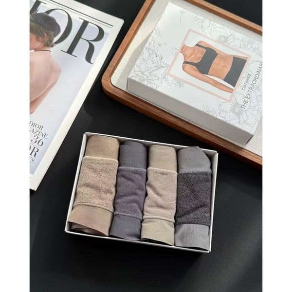 LP Autumn and Winter Warm Fleece-Lined Women's Underwear