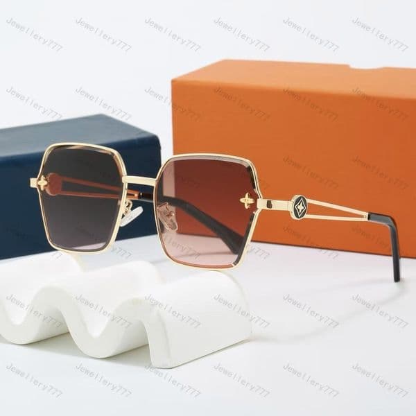 2026 Brand Mens Designer Sunglasses Outdoor Shades Women Fashion Metal Oval Luxury Half Frame Sunshade Mirror Polarized UV400 Protection Glasses