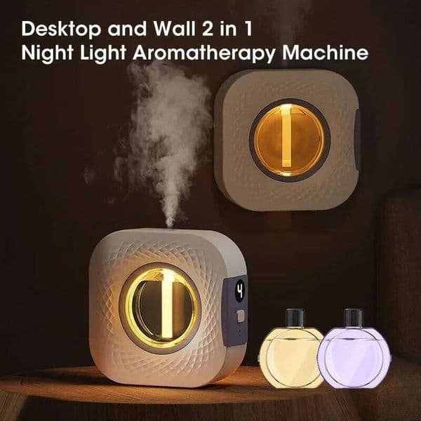 Automatic Mini Diffused Aromatherapy Machine Portable Fragrance Sprayer Air Freshener Hilton Lavender Oil
