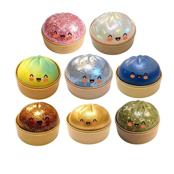 Squishies Toy - Cute and Fun Simulated Dumpling Shape for Stress Relief 080