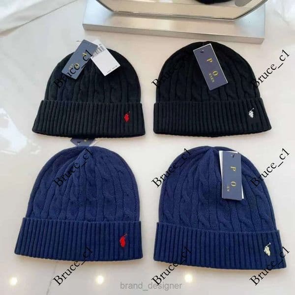 Luxury designer beanie for Men bonnet Women Premium Quality Winter Golf Leisure Sports Hat with Embroidery Classic Fashion Polo Style
