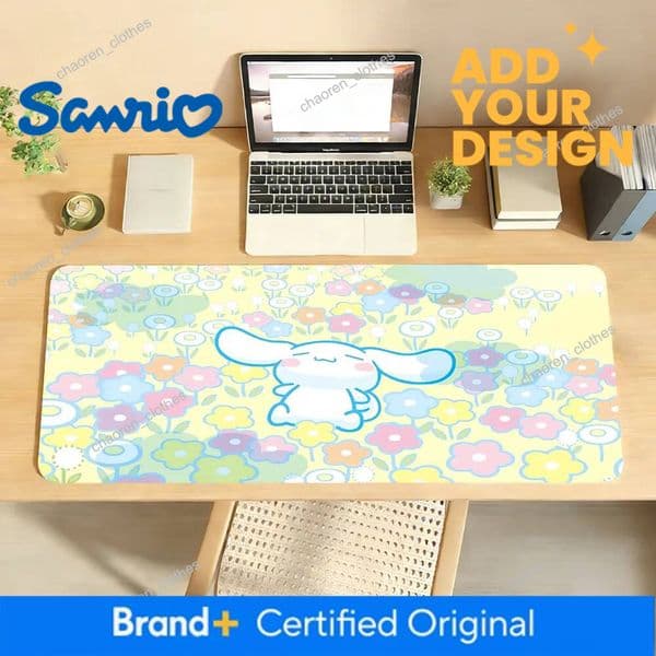 Designer C-Cinnamoroll Mouse Pad Non-Slip Locking Edge Deskmat PC Laptop Accessories Rubber Office Keyboard Large Game XXL