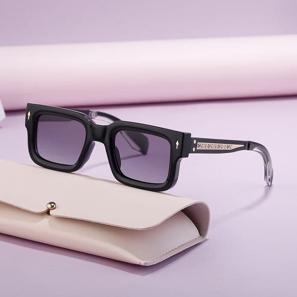 Polarized driving sunglasses for men, retro sunglasses, trendy fishing sun protection glasses