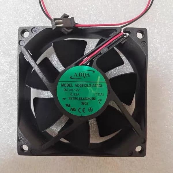 Free shipping original AD0812LX-A70GL 12V 0.12A 8CM fan 8025 3-wire cooling fan