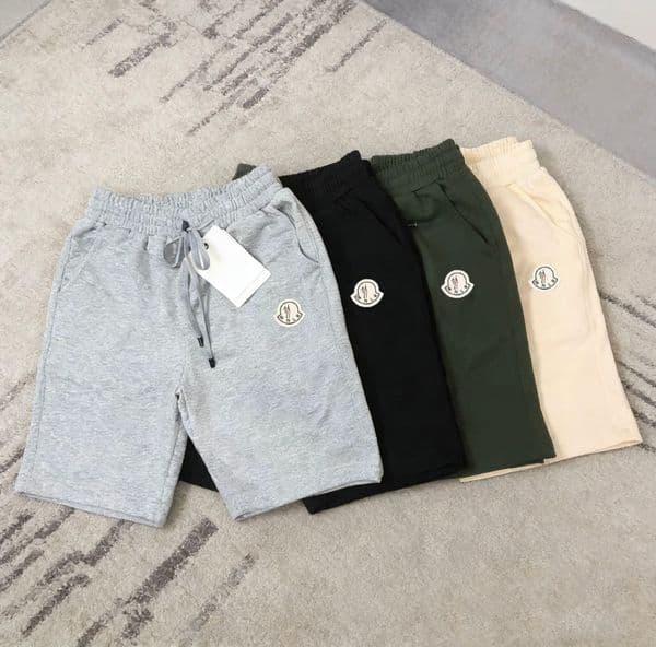 Summer men's and women's identical fashion casual brand shorts, 100% pure cotton sports casual pants, breathable beach sports pants