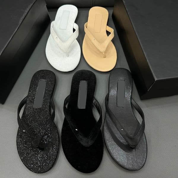 L96 Designer Women's Flip-Flops Summer Sandals Flat Beach Flip-Flops Fashionable Beach Sandals