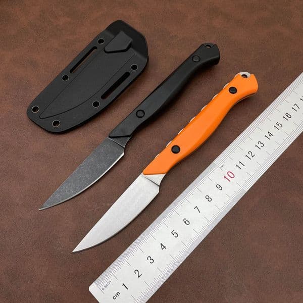 Camping Fixed Blade Knife 8Cr13mov G10 Handle EDC Outtdoor Useful Portable Fruit Knife Hiking Cooking Meat Cutlery Knife