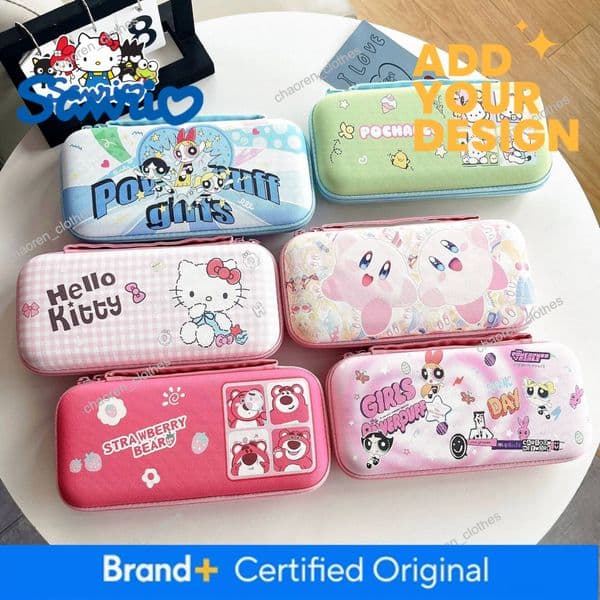 Sanrio Hello Kitty Nintendo Storage Ns Switch Oled protective Portable game box