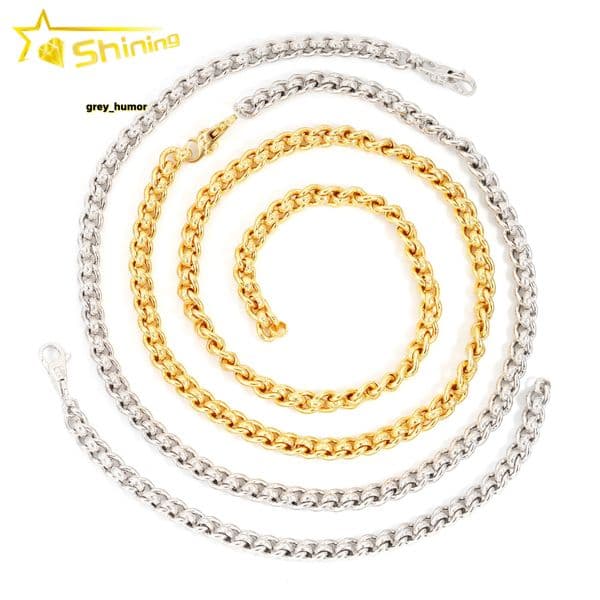 925 Silver Gold Plated Womens Necklace Jewelry Hot Sale Beautiful Designs Womens Jewelry Dropshipping Chains