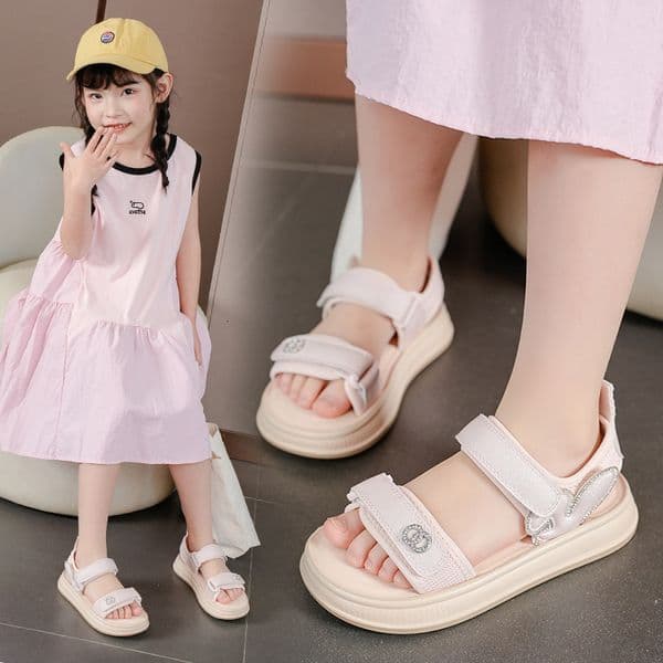 Girls sandals new summer hot items children s sports sandals girls stylish women s jewelry shoes summer styles big leisure children s shoes
