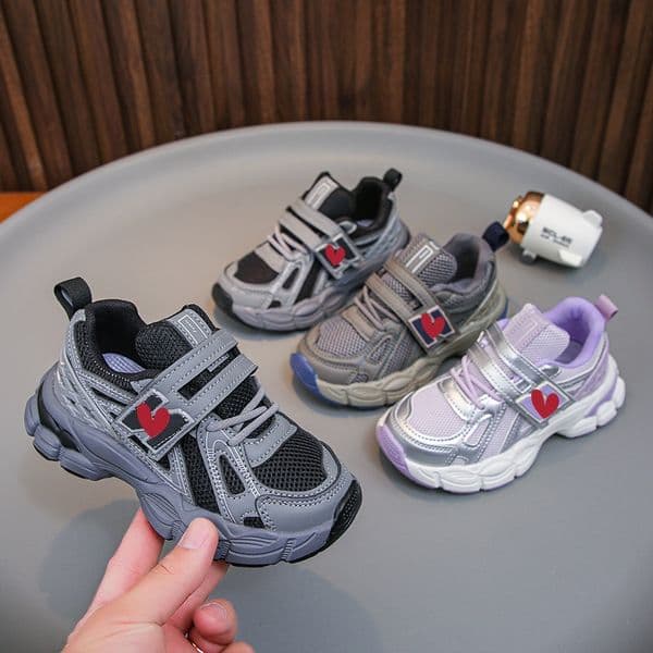 Kids Sneakers Casual Sport Boys Breathable Chunky Dad Lightweight Non-slip Running Shoes Outdoor School Daily Wear Free shipping