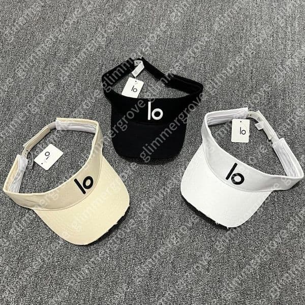 UV Protection Sun Visor Hat Baseball Cap Sports Hat Designer Style Yoga Bucket Hat Wide Brim Foldable Summer Hat Breathable Empty Top Cap Adjustable