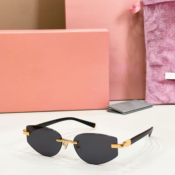 Luxury Sunglasses Designer Women Retro Sport Borderless MUA1952 Men Outdoor Goggles High Quality Luxury Sunglasses UV400 Anti UV Box Set