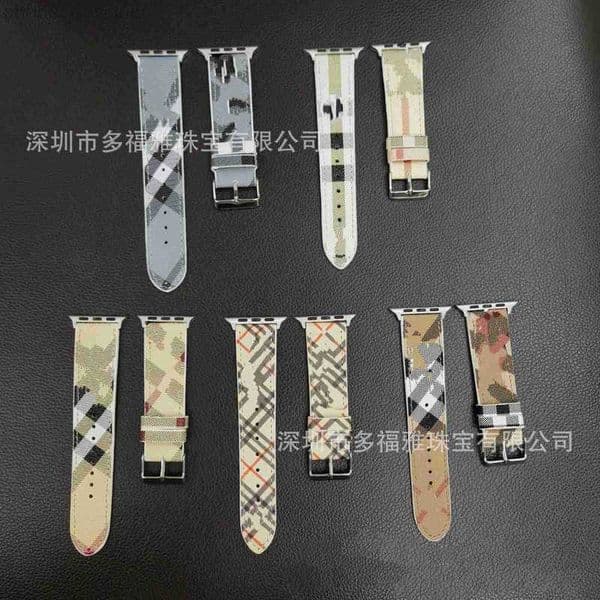 Smart Straps designer Designer Apple Watch Strap iwatch Bands for apple watch band ultra series 10 9 8 3 4 5 6 7 38mm 40 41mm 42 44mm 45 4649mm pu WatchBandsZIUYMMDQ