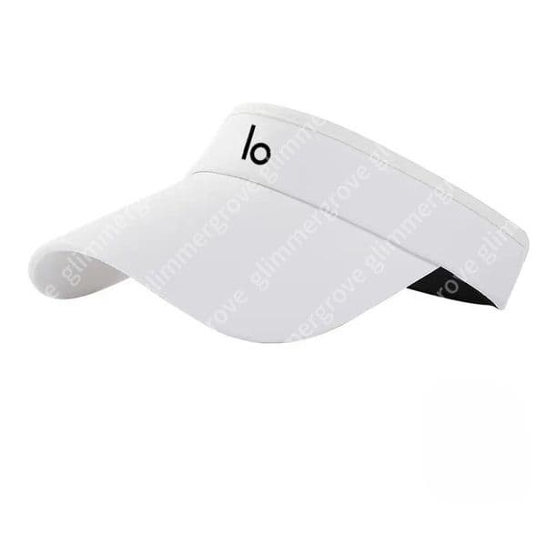 Mens Womens Baseball Cap Sun Visor Designer Empty Top Sports Yoga Hat Adjustable Breathable Elastic Summer Hat Unisex Fashion Open Top Visor Cap