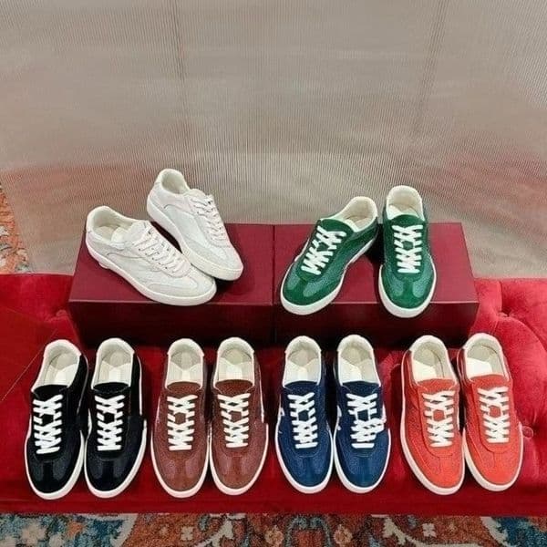 G Designer Shoes Retro Suede Casual Sneakers Luxury Low-Top Skate Shoes for Men Women Fashion Versatile Daily Walking Shoes Streetwear Running Shoes Plus Size 35-45