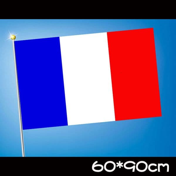 60x90cm French Flag No 5 Polyester Flag Hanging Flags