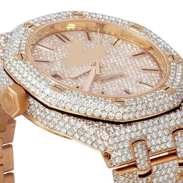 Brand Top Watch Custom Dign Men Woman Luxury Hand Set Iced Out Diamond MoissHQSROR67